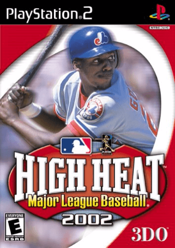 High Heat Baseball 2002 box art for Playstation 2